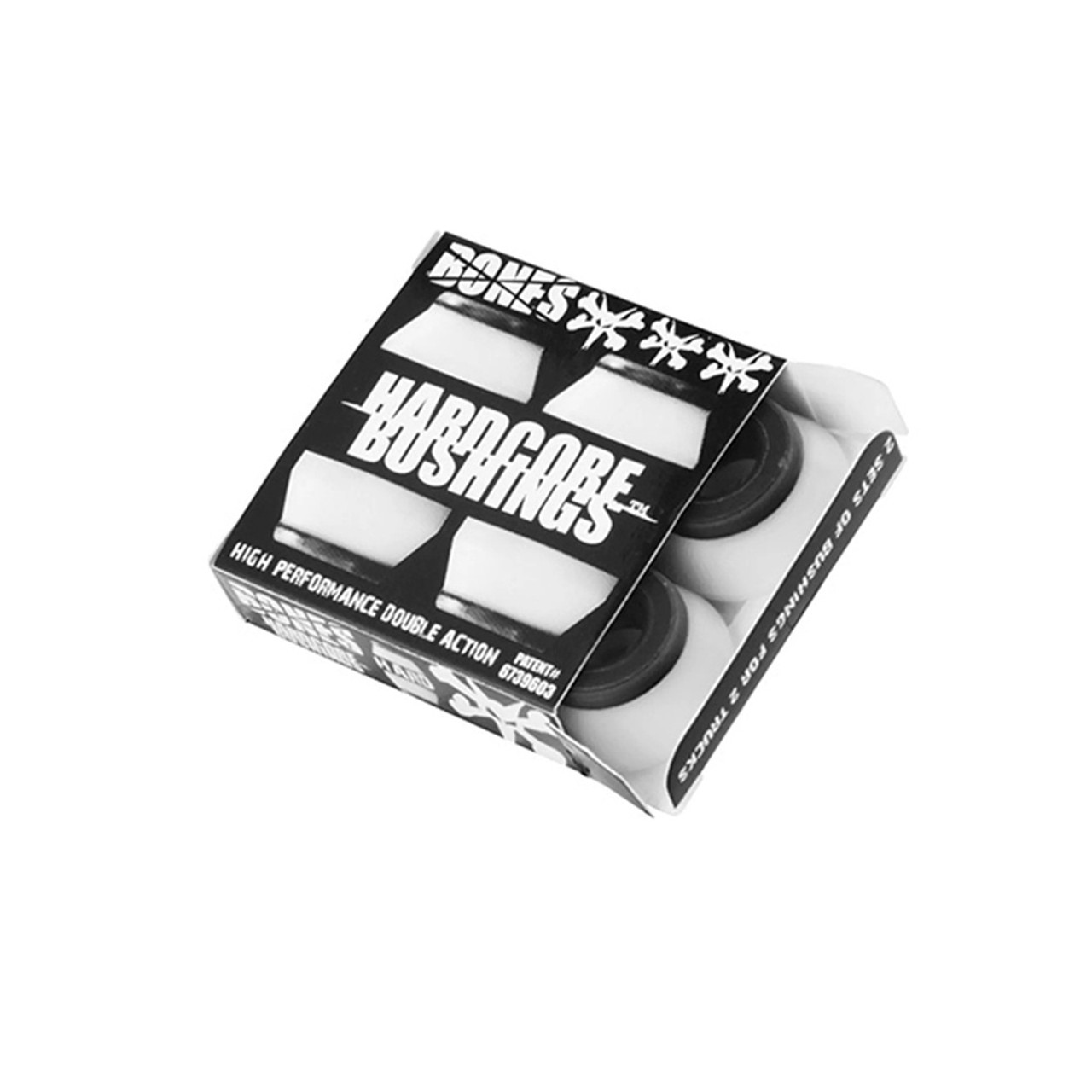 BONES Hardcore Skateboard Bushings Hard White 96A