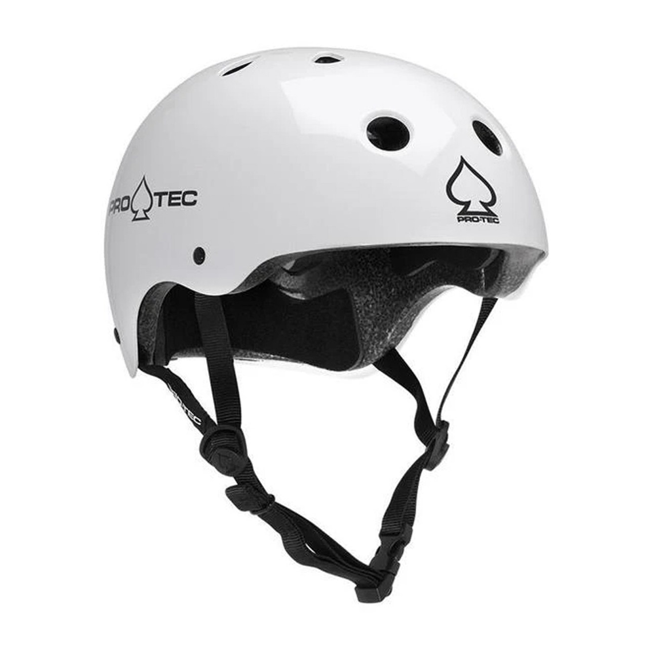 PRO TEC Classic Certified Helmet Gloss White