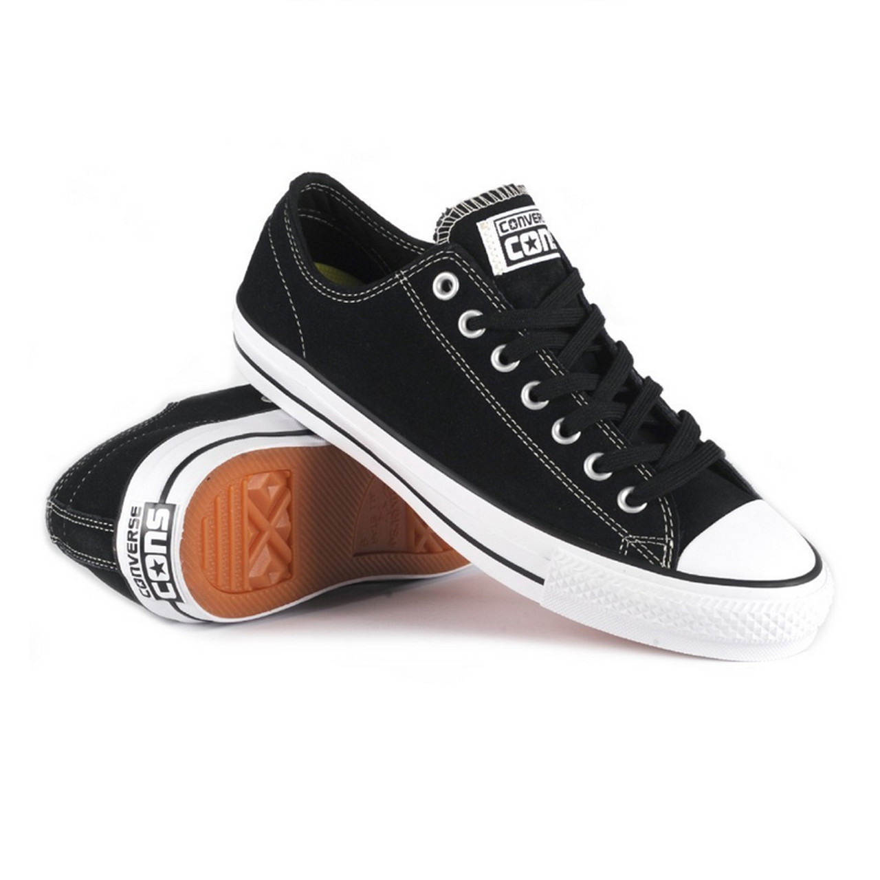 CONVERSE CTAS Pro Low Suede Black/White