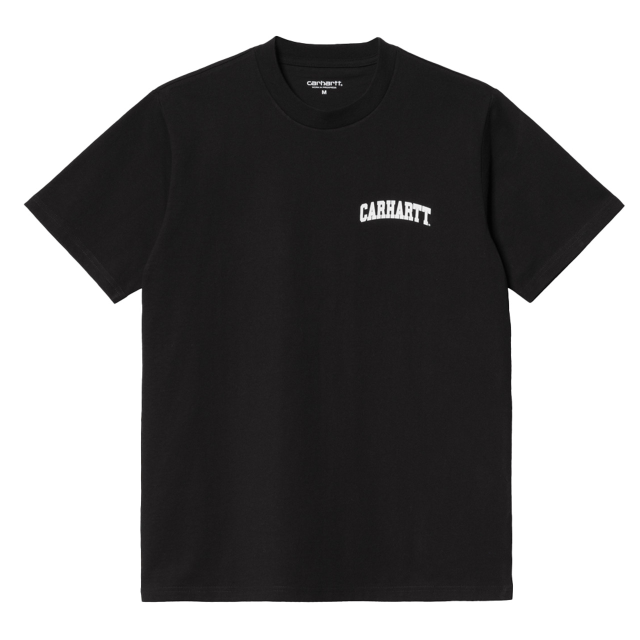 CARHARTT S/S University Script Tee Black/White