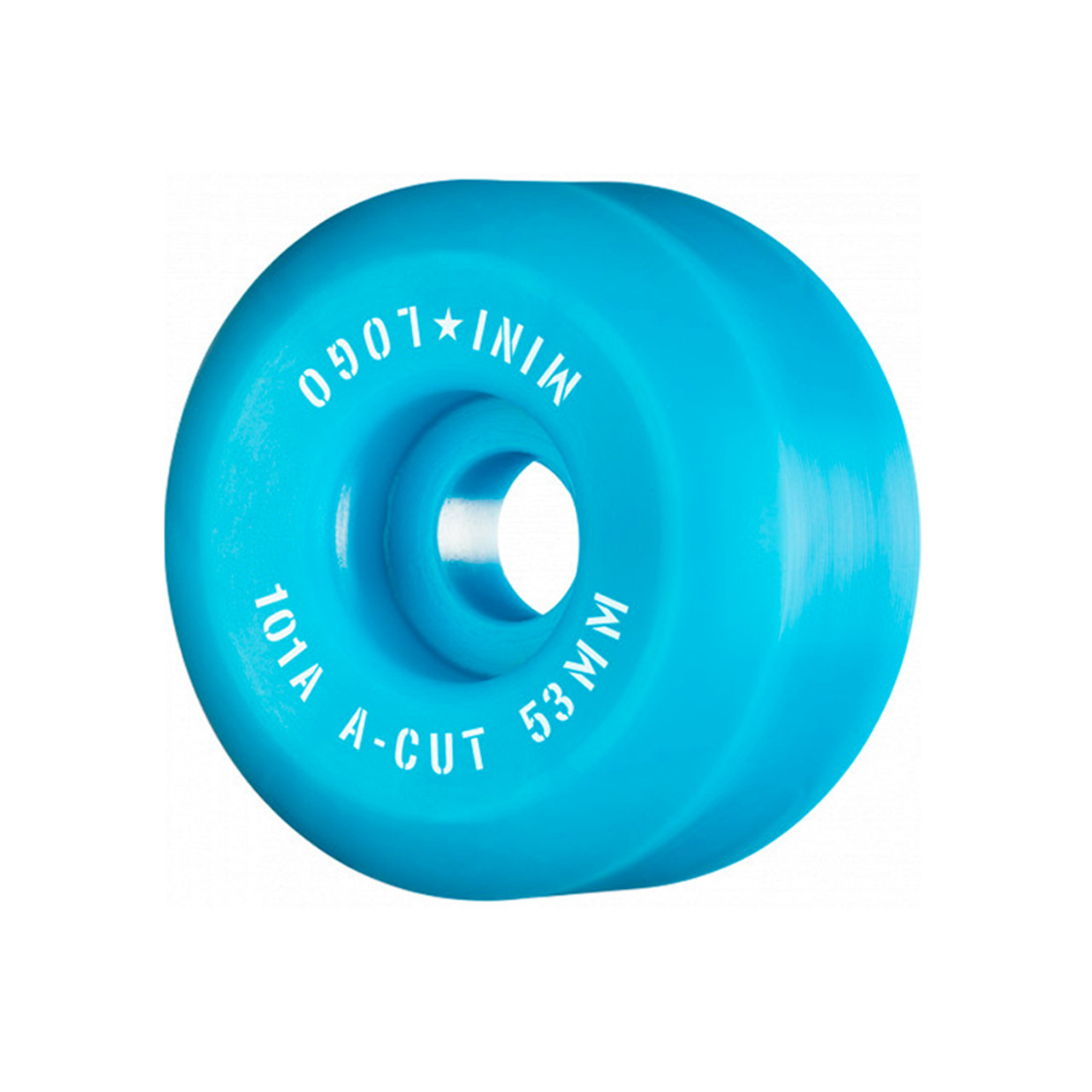 MINI LOGO A-Cut Wheels Blue 53mm 101A