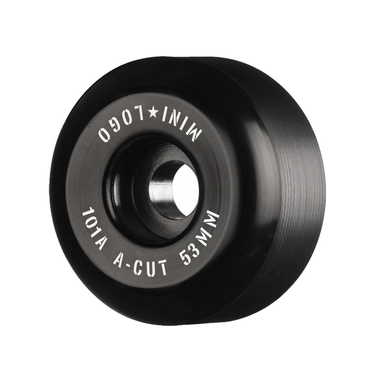 MINI LOGO A-Cut Wheels Black 53mm 101A