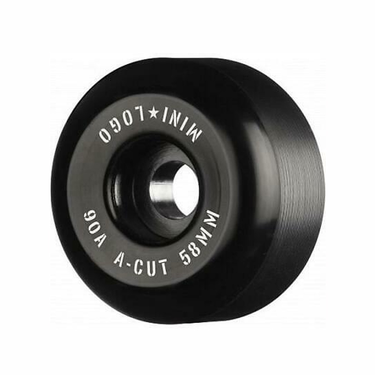 MINI LOGO A-Cut Hybrid Wheels Black 58mm 90A