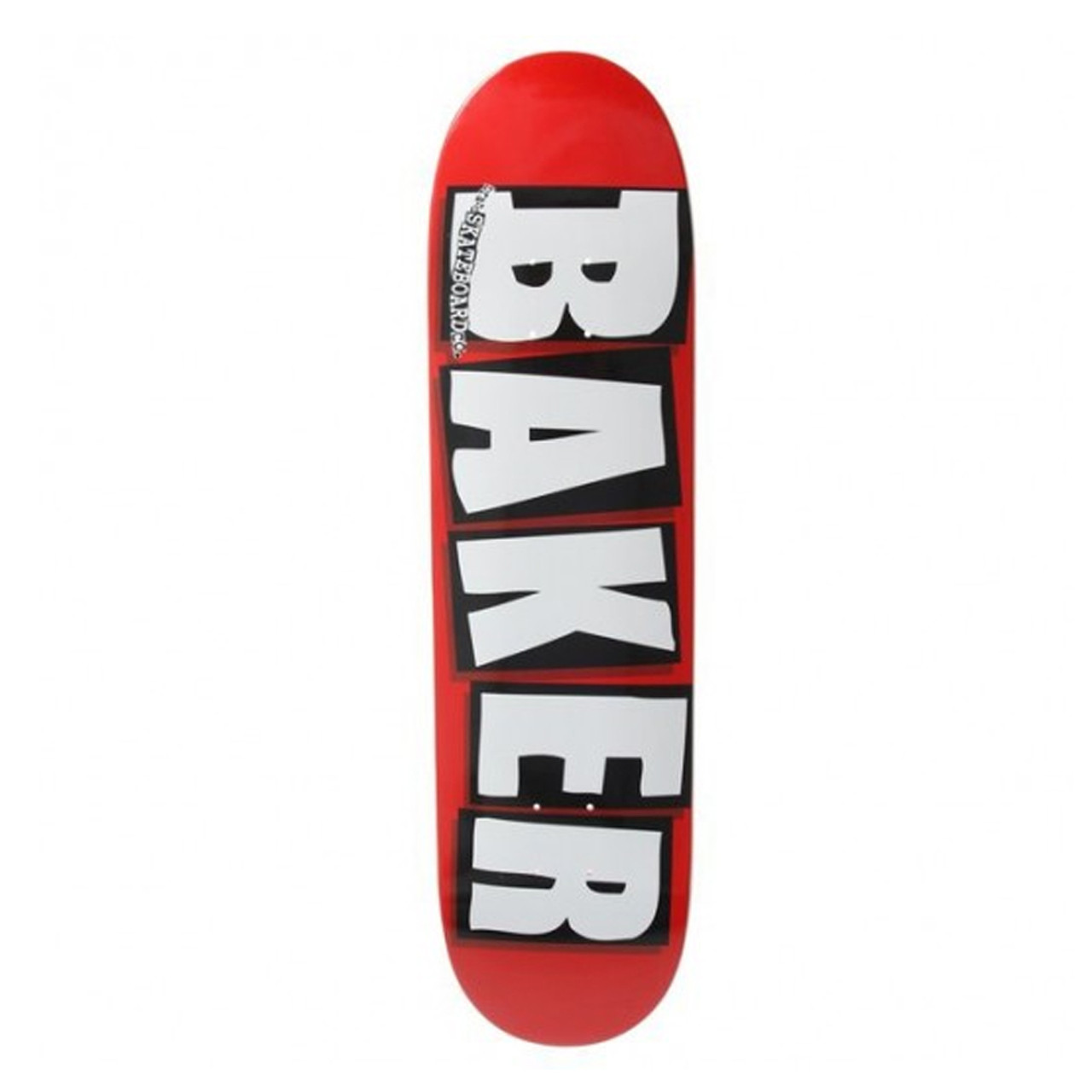 BAKER Team OG Logo White Skateboard Deck 8.25