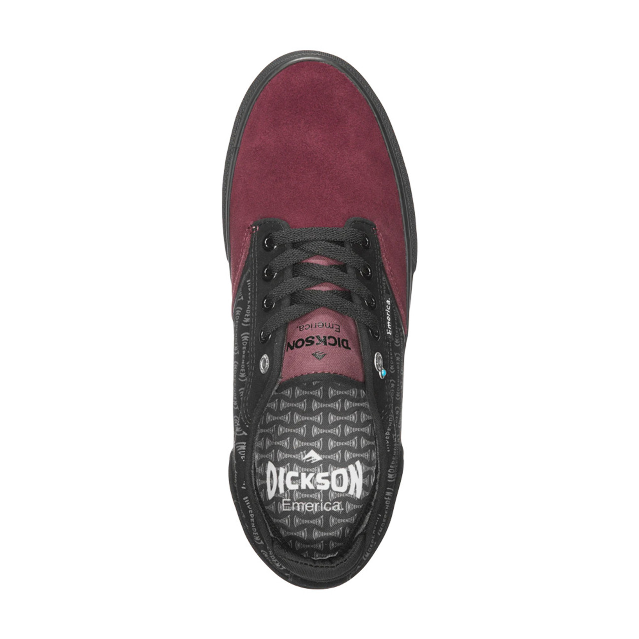 EMERICA Dickson x Independent Shoes Red/Black