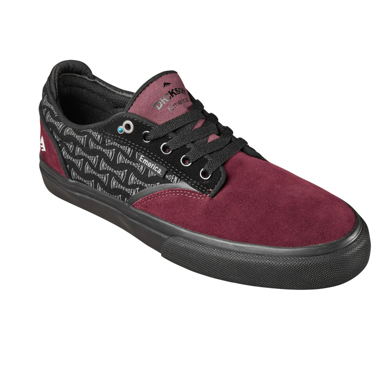 EMERICA Dickson x Independent Shoes Red/Black