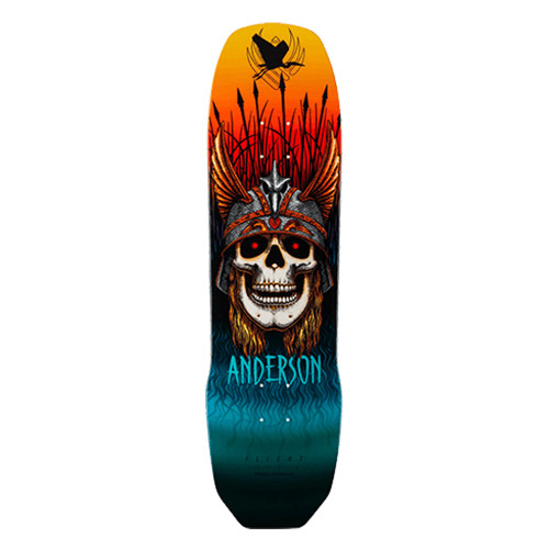 POWELL PERALTA Andy Anderson Heron Skull Flight Skateboard Deck 8.45 (289)