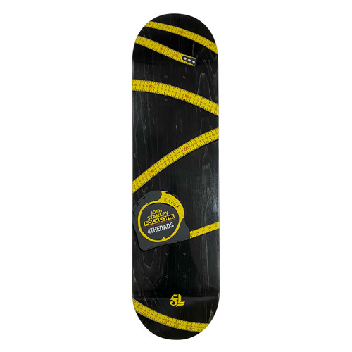 FOLKLORE Josh 'Ranga' Stanley Pro Model Skateboard Deck Black 8.25
