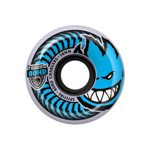 SPITFIRE Charger Wheels Conical Clear 58mm 80HD