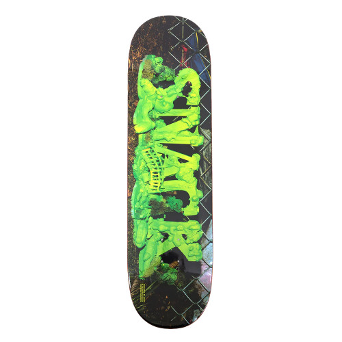 SNACK Slime Green Skateboard Deck 8.5