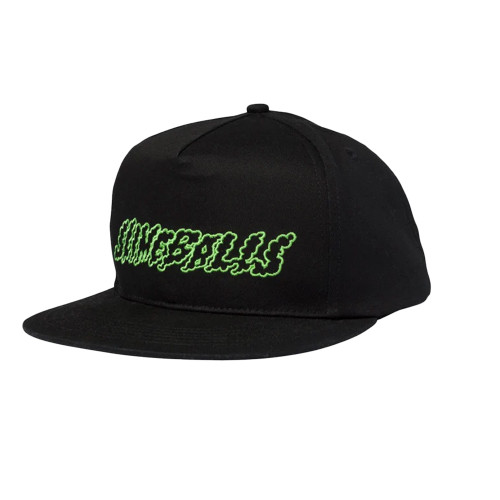 SLIME BALLS Born To Slime Snapback Hat Black