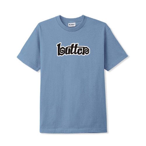 BUTTER GOODS Swirl Tee Slate Blue