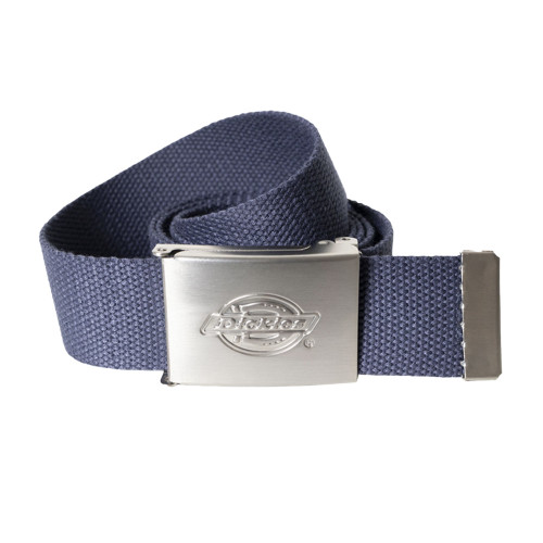 DICKIES 30mm Cotton Web Belt Navy