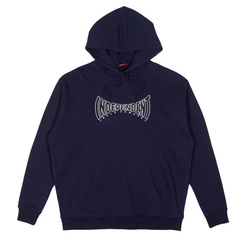 INDEPENDENT Spanning Front Hoodie Midnight