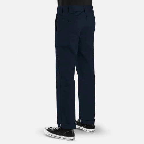 DICKIES 873 Slim Straight Work Pants Dark Navy