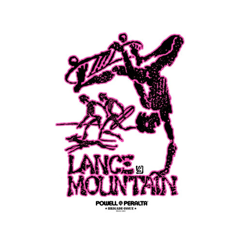 POWELL PERALTA Lance Mountain Sticker 12cm