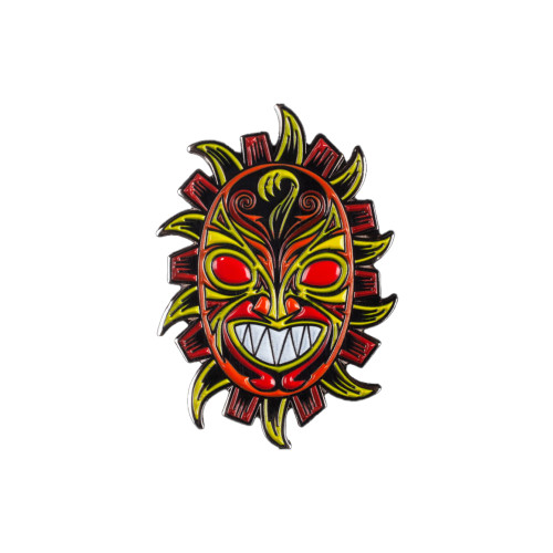 POWELL PERALTA Nicky Guerrero Mask Glow In The Dark Pin
