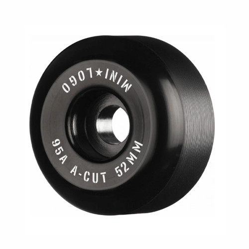 MINI LOGO A-Cut Hybrid Wheels Black 52mm 95A