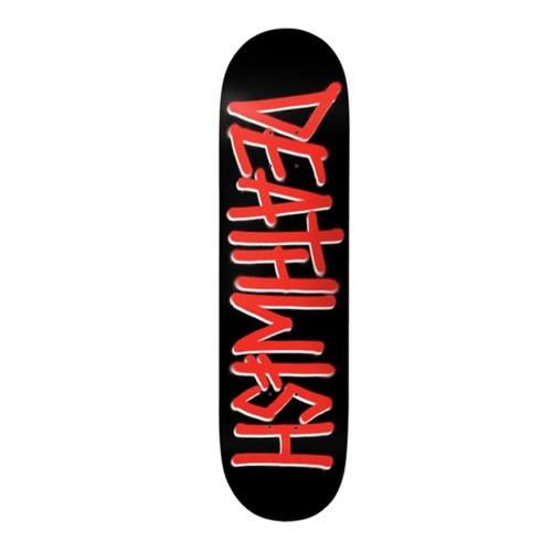 DEATHWISH Team OG Deathspray Red/Black Skateboard Deck 8.25