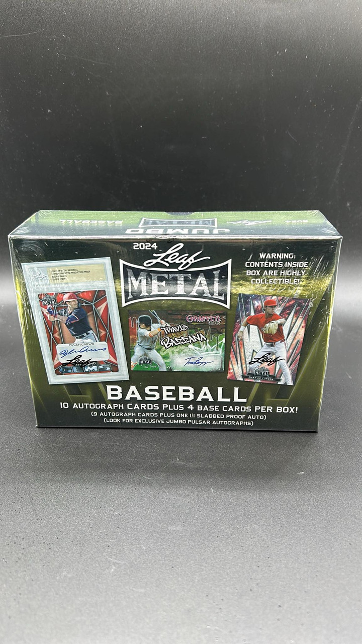 2024 Leaf Metal Baseball Jumbo Box