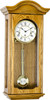 Hermle Key-Wound Brooke Wall Clock in Light Oak Finish
