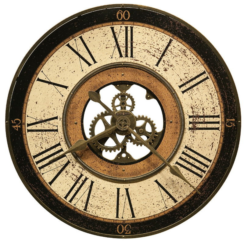 Wall Clocks 625-542 | Oversized Howard Miller Brass Works