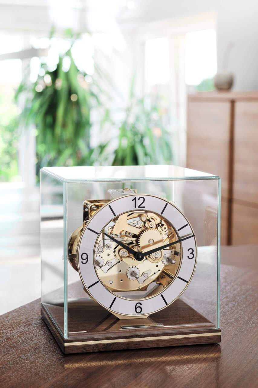 Key-Wound Mantel Clock 23052-030340i Clarke by Hermle