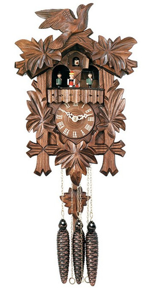 One-Day Musical Cuckoo Clock MD411-14