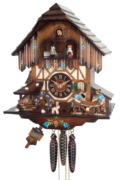 One-Day Musical Cuckoo Clock MD424-12