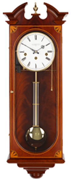 Comitti Key-Wound Wall Clock C3062CH Sheraton