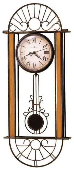 Wrought iron Howard Miller Devahn Wall Clock 625-241