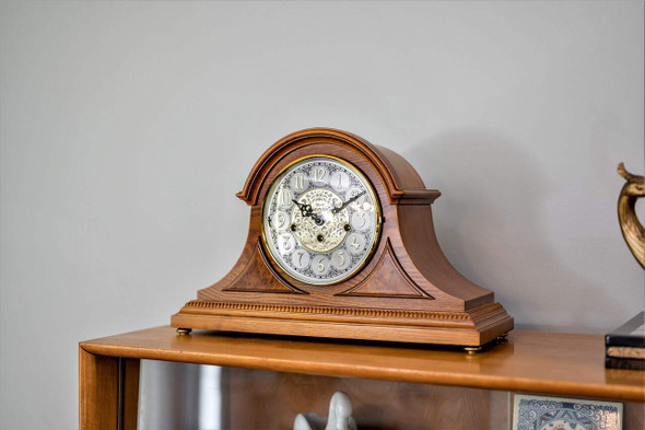 Key-Wound Mantel Clock 21130-N90340 Amelia (Key-Wound) by Hermle