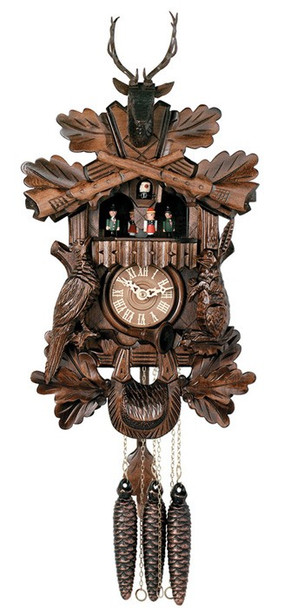 One-Day Musical Cuckoo Clock MD419-17