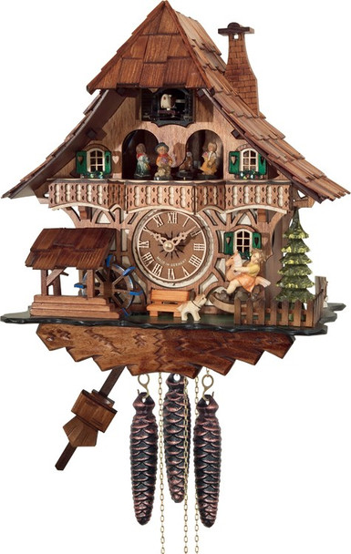 One-Day Musical Cuckoo Clock MD420-13