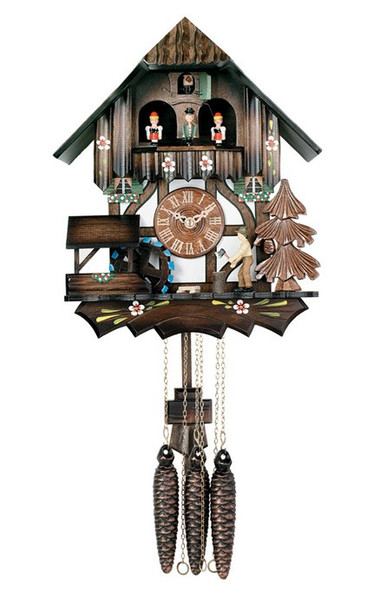 One-Day Musical Cuckoo Clock MD442-12P