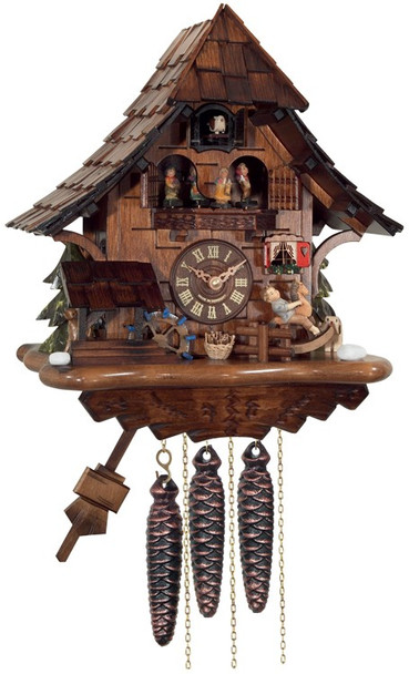 One-Day Musical Cuckoo Clock MD464-14