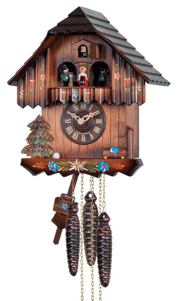 One-Day Musical Cuckoo Clock MD482-11