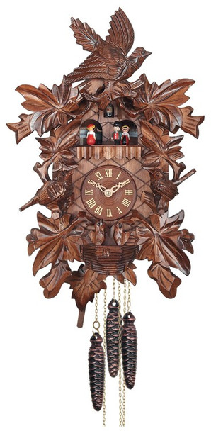 One-Day Musical Cuckoo Clock MD487-18