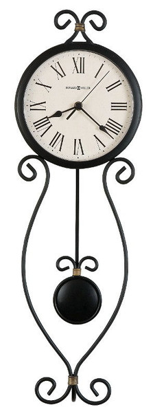 Wrought-Iron Howard Miller Ivana Wall Clock 625-495