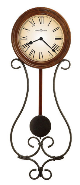 Wrought-iron Howard Miller Kersen Wall Clock 625-497