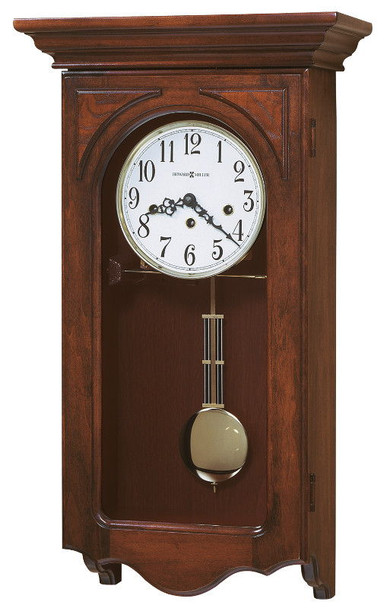 Howard Miller Key-Wound Wall Clock 620445 Jennelle