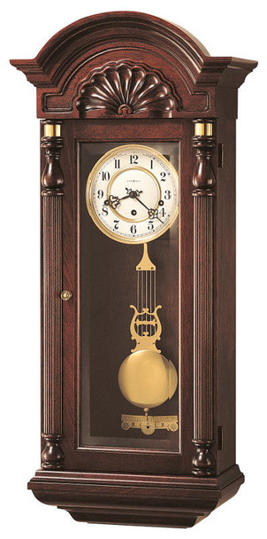 Howard Miller Key-Wound Wall Clock 612221 Jennison