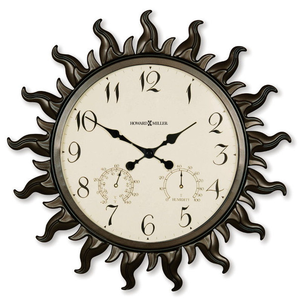 Howard Miller Sunburst II Wall Clock 625-543