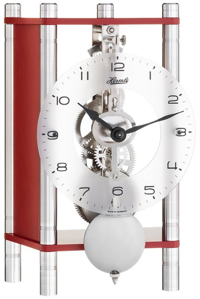 Hermle Skeleton Clock 23036-360721i Keri (Walnut Colored)