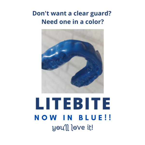 LiteBITE Mouthguard in BLUE