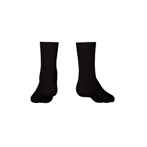 P.E. Sports Socks - Black [2013-34]