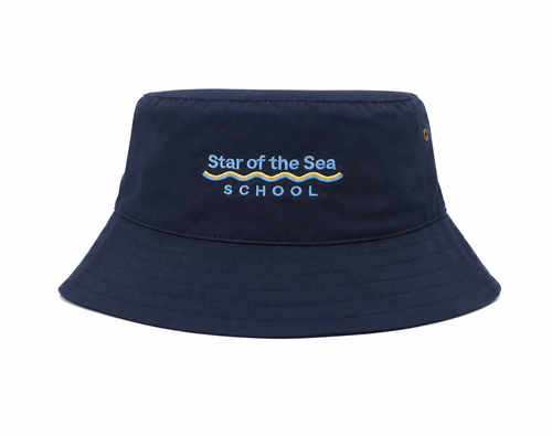 Star of Sea Bucket Hat - Navy/Sky trim [STS XHTBKT]