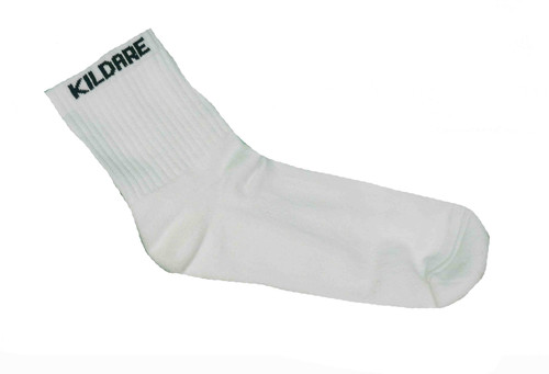 Crew Socks - White/Bottle [2050B-45]