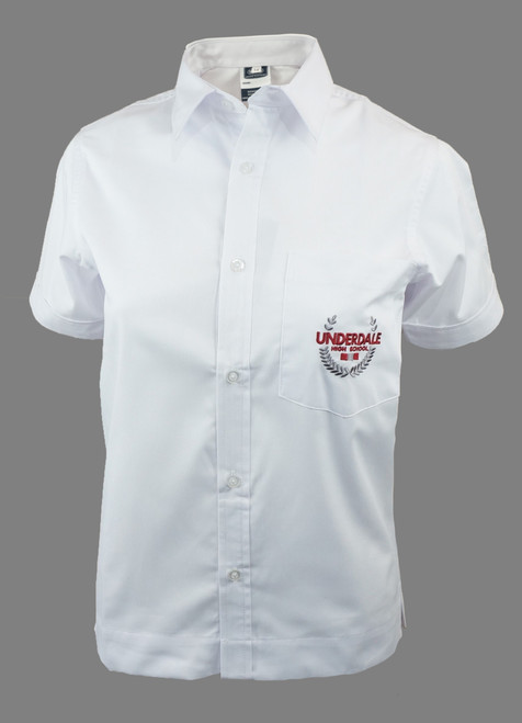 Shirt S/S Unisex Mirror Cord - White [2001-41]