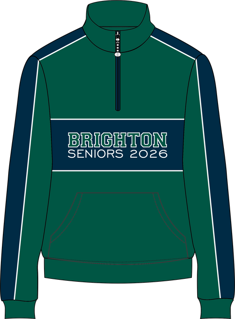 2026 Senior Quarter Zip - Forest/Ink [3524-56]